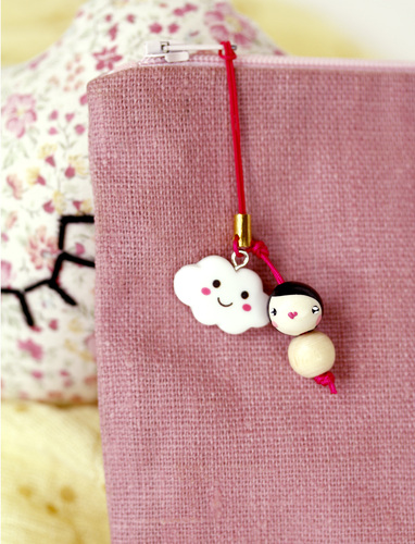 (image pour) Puce "la tête dans les nuages" 🌤️😊